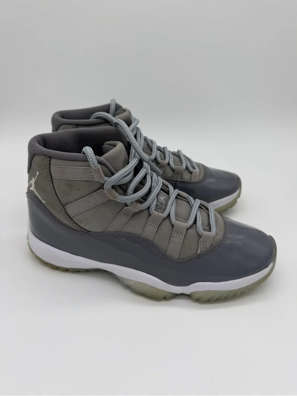 Nike Air Jordan 11 Retro CT8012-005 Shoes Cool Grey Patent Men's - Size 7.5